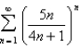 Determine whether the series is convergent or divergent.  