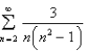 Determine whether the series is convergent or divergent by expressing   as a telescoping sum.If it is convergent,find its sum.   . A)    B)    C)    D)    E)  diverges