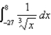 Determine whether the improper integral converges or diverges,and if it converges,find its value.   A)    B)    C)  15 D)  Diverges