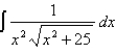 Find the integral using an appropriate trigonometric substitution.   A)    B)    C)    D)   