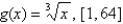 Find the average value of the function on the given interval.   A)    B)    C)    D)    E)   
