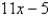 Given that the graph of f passes through the point (4,69) and that the slope of its tangent line at   is   ,find f (1) . A)  6 B)  1 C)  12 D)  11 E)  0