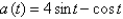 Find the position function of a particle moving along a coordinate line that satisfies the given conditions.   ,s (0)= 5,v (0)= 0