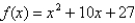 The function   satisfies the hypotheses of Rolle's Theorem on the interval   .Find all values of c that satisfy the conclusion of the theorem. A)  -5 B)  -6 C)  -6,-4 D)  -5,-4