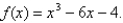 Find the critical number(s) ,if any,of the function   A)    B)    C)    D)  -4