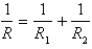  If two resistors with resistances   and   are connected in parallel,as in the figure,then the total resistance   measured in ohms (  \Omega ) ,is given by   . If   and   are increasing at rates of   and   respectively,how fast is   changing when   and   ? Round the result to the nearest thousandth.   A)    B)    C)    D)    E)    