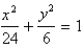 Find the tangent line to the ellipse   at the point   . A)    B)    C)    D)    E)  None of these