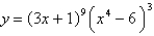 Find the derivative of the function.   A)    B)    C)    D)    E)   