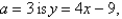 If an equation of the tangent line to the curve   at the point where     A)    B)    C)    D)    E)  None of these
