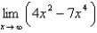 Find the limit.   A)    B)  6 C)  5 D)    E)  -6
