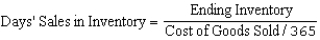 Alpha Company would like to estimate how long it will take to realize cash from its ending inventory.For this purpose the following data are submitted:       Required: Estimate how long it will take to realize cash from the ending inventory.<div style=padding-top: 35px> 