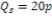 Suppose the demand for Lipitor is equal to    and the supply function for Lipitor is   .Find the equilibrium price and quantity.