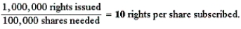 C Explanation: Ending value of stock = $90 − $0.91 = $89.09.