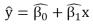 What does the equation   denote if the regression equation is y = β<sub>0</sub> + β<sub>1</sub>x<sub>1</sub> + u? A) The explained sum of squares B) The total sum of squares C) The sample regression function D) The population regression function