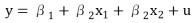 Consider the following regression equation:   .What does β<sub>1</sub> imply? A)    measures the ceteris paribus effect of   on   . B)    measures the ceteris paribus effect of   on   . C)    measures the ceteris paribus effect of   on   . D)    measures the ceteris paribus effect of   on   .