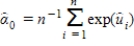 If we use   to estimate   ​, then the residual for predicting yi is: A) ​   B) ​   C)  ​   D)  ​  