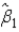 If   and   are estimated values of regression coefficients associated with two explanatory variables in a regression equation, then the standard error (   ) = standard error (   ) - standard error (   ).