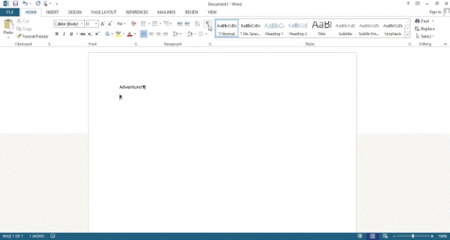   -The ____ as shown in the accompanying figure is a formatting mark that indicates where the ____ was pressed. A)  TAB key B)  SPACEBAR C)  ENTER key D)  SHIFT key
