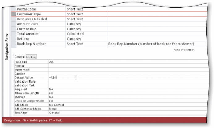 Case 3-2 Bavant has just realized that they need to make some additional changes to the Customer table shown in Design view in the accompanying figure.They have asked you to make these changes.   -Because Bavant may move the database to SQL Server,they have decided to delete the Resources Needed field.How do you delete the field?