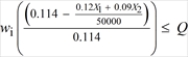 An investor wants to invest $50,000 in two mutual funds,A and B.The rates of return,risks and minimum investment requirements for each fund are: Note that a low Risk rating means a less risky investment.The investor wants to maximize the expected rate of return while minimizing his risk.Any money beyond the minimum investment requirements can be invested in either fund.The investor has found that the maximum possible expected rate of return is 11.4% and the minimum possible risk is 0.32. The following Excel spreadsheet has been created to solve a goal programming problem with a MINIMAX objective based on the following goal programming formulation with MINIMAX objective and corresponding solution. MINIMIZE Q Subject to: <sup>X</sup><sub>1 </sub><sup>+ X</sup><sub>2 </sub><sup>= 50000</sup> X<sub>1 </sub>≥ 20000 X<sub>2 </sub>≥ 10000 X<sub>i </sub>≥ 0 for all i,Q ≥ 0 with solution X<sub>1</sub>,X<sub>2</sub>)= 15,370,34,630). What values should go in cells B2:D14 of the spreadsheet?