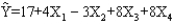 Exhibit 15-3 In a regression model involving 30 observations, the following estimated regression equation was obtained:   For this model SSR = 700 and SSE = 100. -Refer to Exhibit 15-3. The coefficient of determination for the above model is approximately A) -0.875 B) 0.875 C) 0.125 D) 0.144