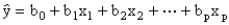 The estimate of the multiple regression equation based on the sample data,which has the form of E(y) =   Is A) a simple linear regression model B) a multiple nonlinear regression model C) an estimated multiple regression equation D) a multiple regression equation