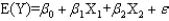 Exhibit 15-4 a.   b.   c.   d.   -Which equation describes the multiple regression equation? A) Equation A B) Equation B C) Equation C D) Equation D