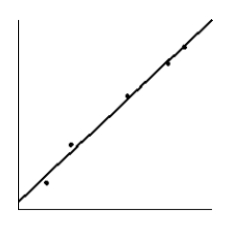 <strong>How much should a healthy Shetland pony weigh? Let x be the age of the pony (in months), and let y be the average weight of the pony (in kilograms). Suppose a random sample of ponies gave the following information. \begin{array} { c | c c c c c } \hline x & 4 & 7 & 14 & 19 & 21 \\ \hline y & 50 & 85 & 130 & 160 & 175 \\ \hline \end{array} Make a scatter diagram for the data. Draw the line that best fits the data.</strong> A) B) C) D) E)