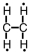 Which of the following is the correct Lewis structure for C<sub>2</sub>H<sub>4</sub>? A)    B)    C)    D)   