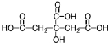 <strong>Citric acid,a natural food preservative,accounts for the tartness of citrus fruits.It is shown below.About 730 g of this material can be dissolved in water,making a liter of solution.However,only about 1.5% of it dissociates.As such,it would be considered a _____. </strong> A) nonelectrolyte B) strong electrolyte C) pseudoelectrolyte D) weak electrolyte