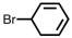 Which of the following is the correct IUPAC name for the following compound ?   A)  5-bromo-1,3-cyclohexadiene B)  6-bromo-1,3-cyclohexadiene C)  2-bromo-1,4-cyclohexadiene D)  3-bromo-1,5-cyclohexadiene