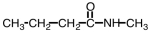 Which of these amides has the lowest melting point? A)    B)    C)    D)   
