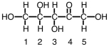 Which carbon atoms in the following structure are correctly called chiral carbon atoms?   A)  carbons 1 and 2 B)  carbons 2 and 3 C)  carbons 3 and 4 D)  carbons,1,2,3,and 5