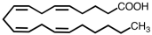 The class of lipids known as prostaglandins is derived from the compound shown below.  