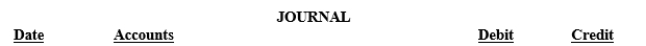Hatcher Tool Service The following transactions occurred during June 2019:   -Refer to Hatcher Tool Service. Record each transaction in proper journal entry format in the journal provided. A written explanation for each journal entry is not required.  