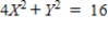 <strong>If the production possibilities frontier can be expressed as then the point ; is.</strong> A)outside the production possibilities frontier B)on the production possibilities frontier C)inside the production possibilities frontier D)in the wrong quadrant to be on the graph