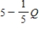 <strong>If an unregulated electric company is a monopolist and faces demand of Q = 50 - 10P,its marginal revenue function is given by</strong> A)  B)   C)   D)   <div style=padding-top: 35px> 