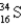 Which of the following nuclides contains more protons than neutrons? A)    B)    C)    D)    E)   