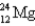 Which of the following nuclides contains more protons than neutrons? A)    B)    C)    D)    E)   