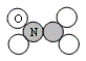 The chemical name for the model   is A) dinitrogen tetroxide. B) nitrogen tetroxide. C) nitrogen oxide. D) nitric oxide. E) nitrogen trioxide