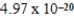 What is the energy of a photon of electromagnetic radiation with a frequency of   Hz? (c = 3.00 × 10<sup>8</sup> m/s,h = 6.63 × 10<sup>-34</sup> J · s) ​ A) ​   J B)    ​J C) ​   J D) ​   J E)    ​J