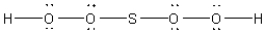 What is the correct Lewis dot formula for sulfuric acid,H<sub>2</sub>SO<sub>4</sub>,that minimizes formal charge? A)    B)    C)    D)    E)   