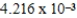What is the reaction quotient (Q) for the equilibrium ​ TlSCN(s)    Tl<sup>+</sup>(aq) + SCN<sup>-</sup>(aq)  ​ When 0.1837 L of   M Tl<sup>+</sup> is combined with 0.1335 L of   M SCN<sup>-</sup> in the presence of an excess of TlSCN(s) ? A)    B)    C)    D)    E)   