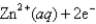 What is the value of the reaction quotient,Q,for the voltaic cell constructed from the following two half-reactions when the Zn<sup>2+</sup> concentration is 0.0120 M and the Ag<sup>+</sup> concentration is 1.27 M?             A) 9.45 × 10<sup>-3</sup> B) 7.44 × 10<sup>-3</sup> C) 106 D) 1.25 × 10<sup>-2</sup> E) 134