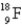 The first nuclear reaction that was ever observed occurred when nitrogen-14 was bombarded with alpha particles.One product was a proton,and the other was A)    . B)    . C)    . D)    . E)    .