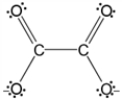 What is the coordination number of iron in K<sub>3</sub>[Fe(ox) <sub>3</sub>]? Ox =   A) 6 B) 3 C) 4 D) 5 E) 2
