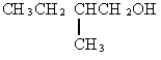 <strong>Which of the following is a secondary alcohol?</strong> A) B)CH<sub>3</sub>CH<sub>2</sub>CH<sub>2</sub>OCH<sub>3</sub> C)(CH<sub>3</sub>)<sub>3</sub>COH D) E)