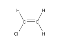 For the addition polymer polyacrylonitrile shown below,what is the chemical structure of the monomer?   A) ​   B)    C)    D) ​   E) ​  