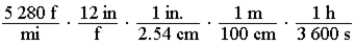 <strong>Which of the following products of ratios gives the conversion factors to convert meters per second   To miles per hour   ?</strong> A)   B)   C)   D)   E)   <div style=padding-top: 35px> 