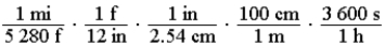 <strong>Which of the following products of ratios gives the conversion factors to convert meters per second   To miles per hour   ?</strong> A)   B)   C)   D)   E)   <div style=padding-top: 35px> 